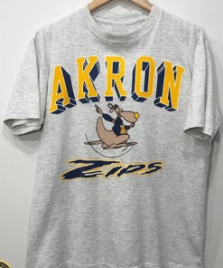 University of Akron Zips Vintage Style Mascot Logo T-Shirt, Hoodie, Sweatshirt