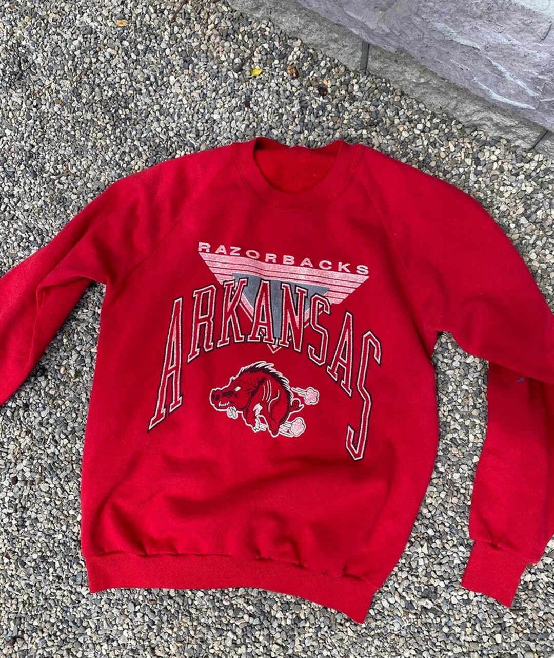 University of Arkansas Razorbacks Vintage Style Sweatshirt, Shirt, and Crewneck - Perfect NCAA Gift for Fans