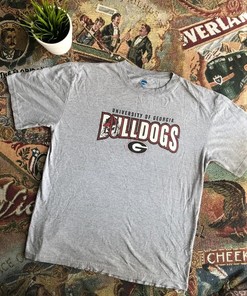 University of Georgia Bulldogs Logo Vintage Style T-Shirt Hoodie Sweatshirt