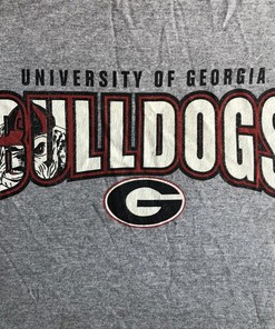 University of Georgia Bulldogs Logo Vintage Style T-Shirt Hoodie Sweatshirt