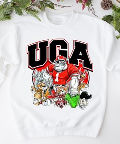 University of Georgia Sweatshirt - Georgia Bulldogs Fans Gift Shirt - UGA Tee