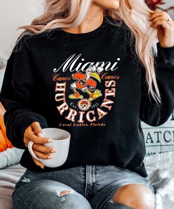 University of Miami Hurricanes NCAA T-Shirt and Vintage Sweater for Fans