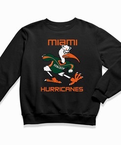 University of Miami NCAA Sweatshirt and T-Shirt - Perfect for NCAA Fans