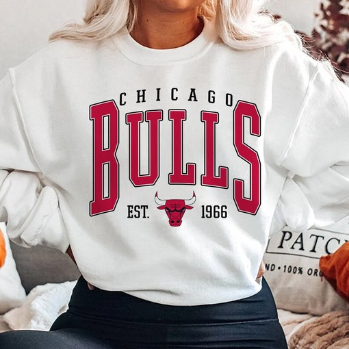 Vintage Chicago Bulls Fan Sweatshirt, Hoodie, Shirt as Basketball Fan Gear