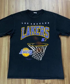 Vintage Los Angeles Lakers Starter NBA 1991 Sweatshirt, Hoodie, and Shirt for NBA Fans