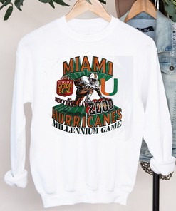Vintage Miami Hurricanes Gator Bowl 2000 Football T-Shirt, Sweatshirt, and Hoodie - Great Gift for Fans