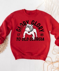 Vintage Rally Song UGA Bulldogs Fans Gift T-Shirt - University of Georgia Tee