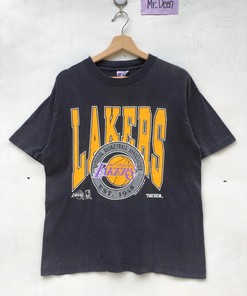 Vintage Style LA Lakers Big Logo T-Shirt, Hoodie, and Sweatshirt - Trench Reprint for Fans, Gift
