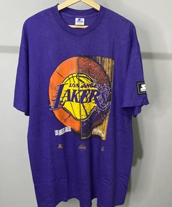 Vintage Style LA Lakers By Starter Sweatshirt, Hoodie, and Shirt for NBA Fans