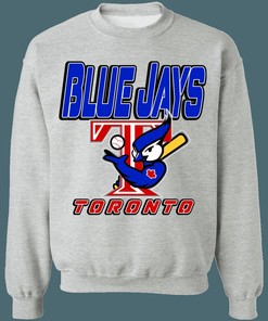 Vintage Style Toronto Blue Jays T-Bird Retro Sweatshirt, Hoodie & Shirt - Fan Gift