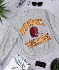 Vintage University of Southern California USC Trojans Champion T-Shirt - Great NCAA Gift