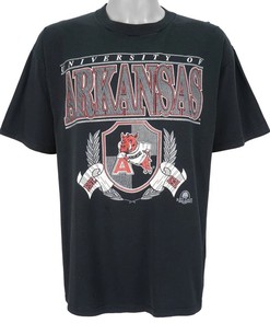 Wear your Razorback pride with this Vintage 1990's Arkansas Razorbacks T-Shirt and Sweatshirt, Hoodie- Perfect Gift for Fans