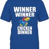 Winner Winner Chicken Dinner Kansas Jayhawks Hoodie - Perfect Gift for Fans