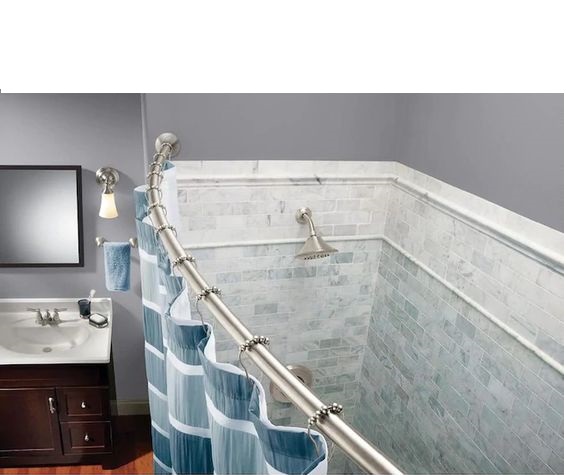 Curved Shower Curtain Rods