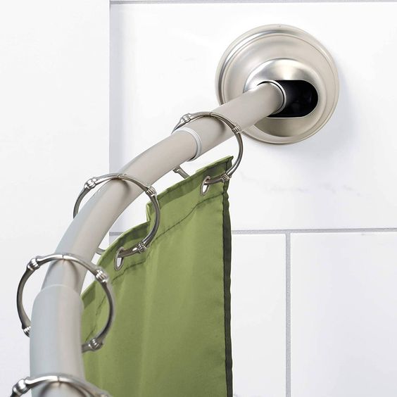 How To Install A Curved Shower Rod Without Screws