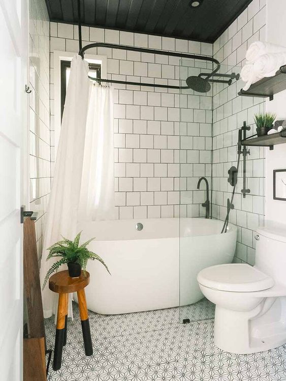 How To Install Fixed Shower Curtain Rod?