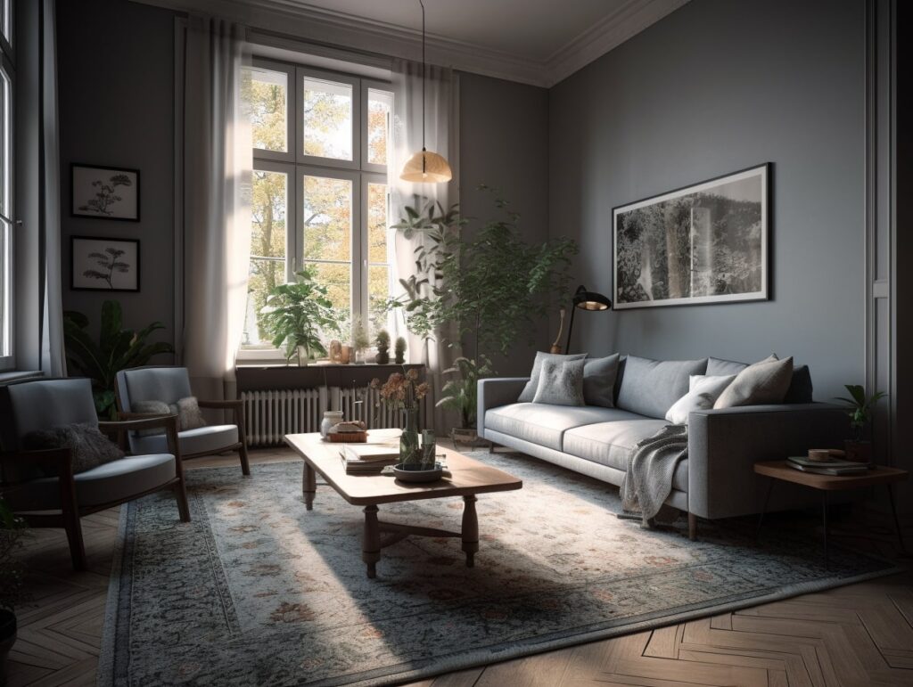Is It Easy To Add Some Warmth To Your Grey Apartment?