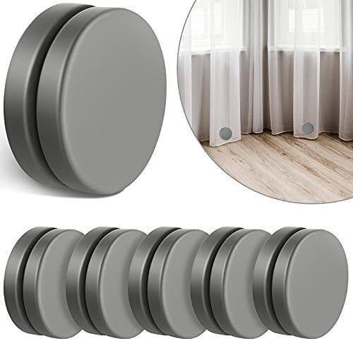 Using Weight Magnets To Keep Shower Curtain From Blowing In