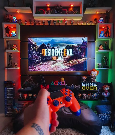 Projector And Sound For A Cool Gaming Room