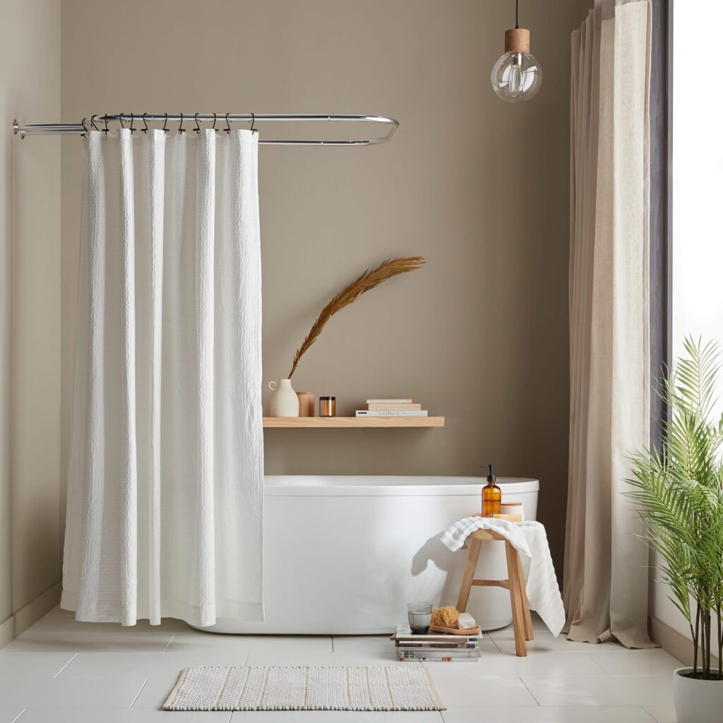 What Are Tools And Materials For How To Install Shower Curtain Rod?