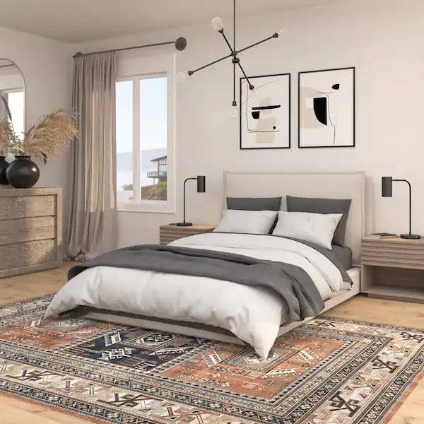 What Size Rug For King Bed
