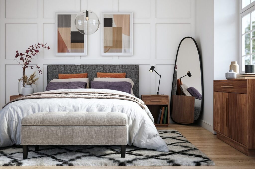 8x10 Foot Rug Under The Bed