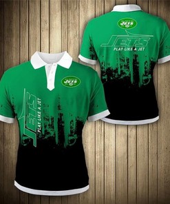 American Flag Polo Shirt - New York Jets