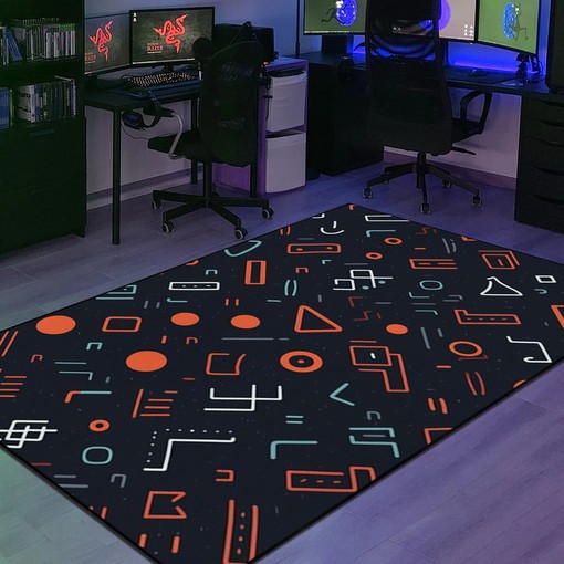 Arcade Carpet, Personalized Area Rug for Bedroom