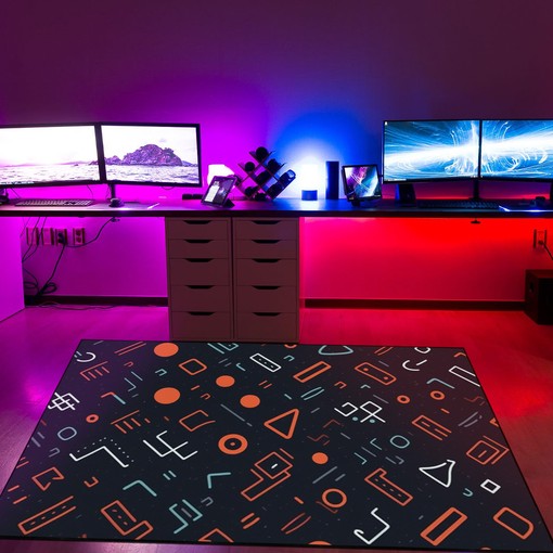 Arcade Carpet, Personalized Area Rug for Bedroom