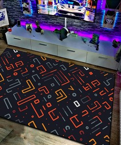 Arcade Carpet, Personalized Area Rug for Living Room