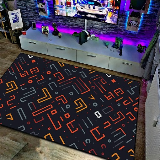 Arcade Carpet, Personalized Area Rug for Living Room