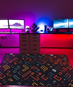 Arcade Carpet, Personalized Area Rug for Living Room