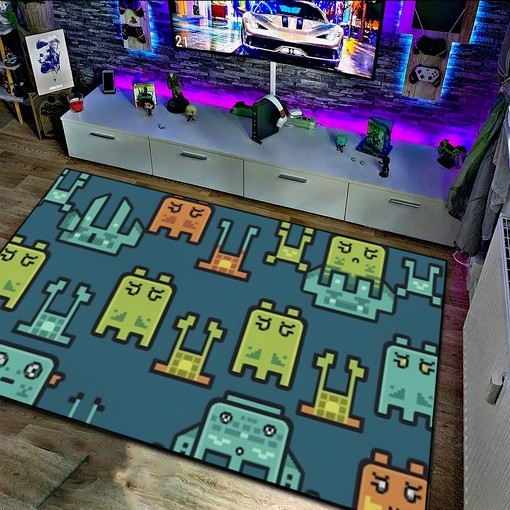Arcade Pattern Rug, Customizable Rugs For Your Home