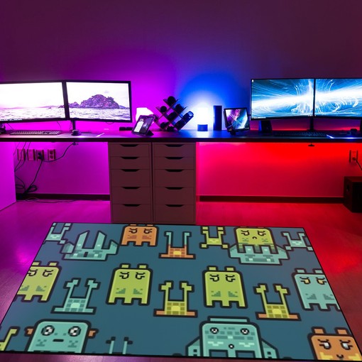 Arcade Pattern Rug, Customizable Rugs For Your Home