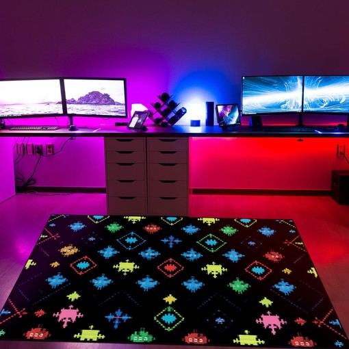 Arcade pattern - Personalize your Living Room with this Area Rug