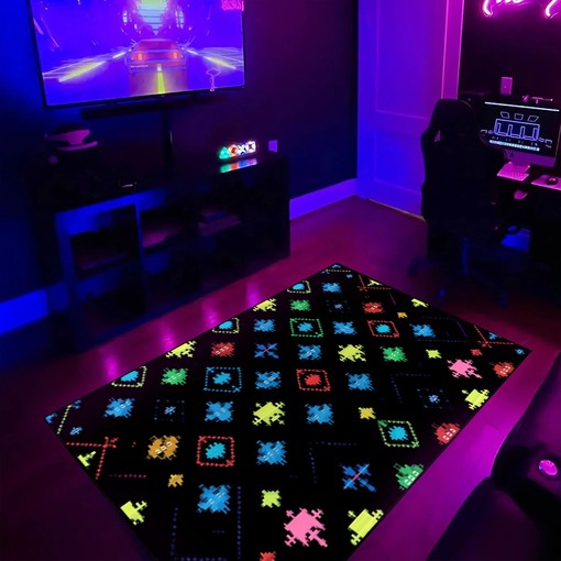 Arcade pattern - Personalize your Living Room with this Area Rug