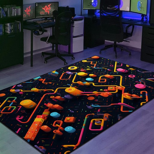 Artistic Arcade Pattern Customizable Area Rug