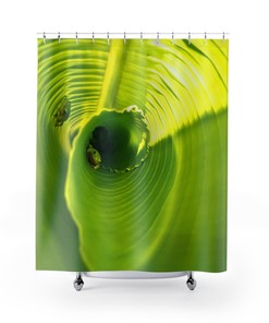 Banana Leaf Tree Frog Shower Curtain - Home Decor Bathroom Curtain