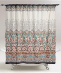 Boho Chic Pasha Shower Curtain by World Market