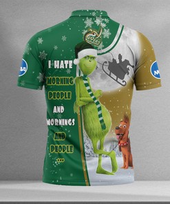 Charlotte 49ers NCAA Polo Shirt with Grinch Design- Perfect Gift for Fans