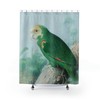 Colorful Tropical Shower Curtain for Unique Bathroom Decor 