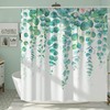 Colorful Wisteria Flower Shower Curtain for Home Decor