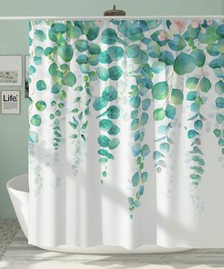 Colorful Wisteria Flower Shower Curtain for Home Decor
