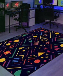 Contemporary Arcade Pattern Area Rug for Home Decoration