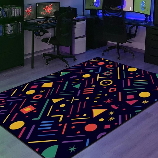 Contemporary Arcade Pattern Area Rug for Home Decoration