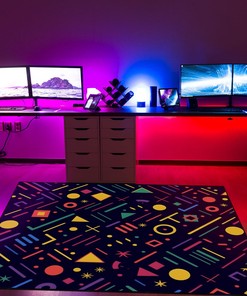 Contemporary Arcade Pattern Area Rug for Home Decoration