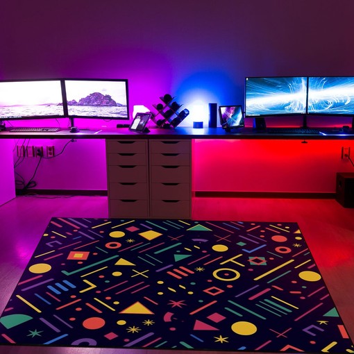 Contemporary Arcade Pattern Area Rug for Home Decoration
