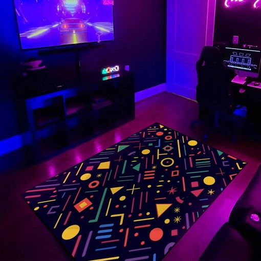 Contemporary Arcade Pattern Area Rug for Home Decoration
