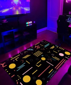 Contemporary Arcade Pattern Customizable Area Rug