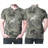 Cute Dachshund Camo 3D Printed Polo Shirt - Perfect Gift for Dog Lovers